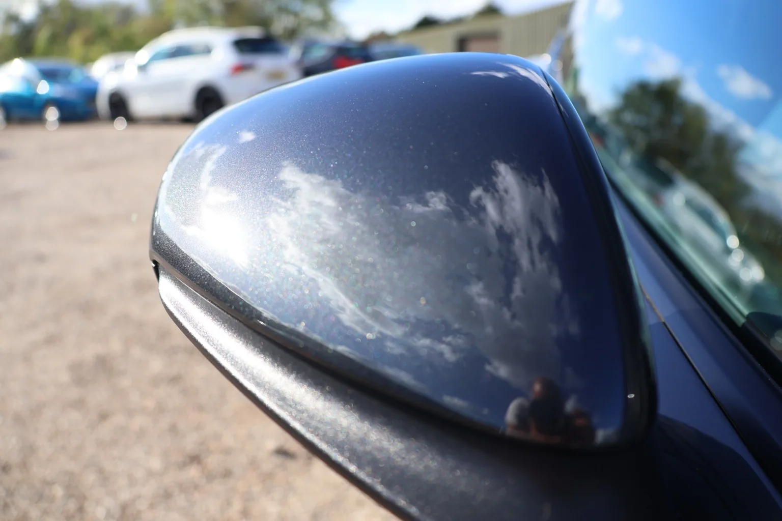 Porsche mirror and paint finish at ELS